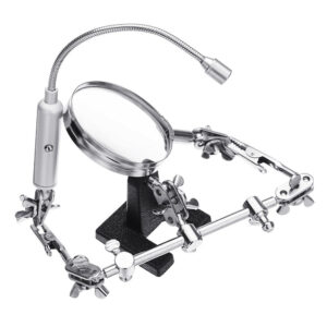 Multi-function Auxiliary Clamp Belt Hose Jet Lamp Magnifier Reading Maintenance Magnifier