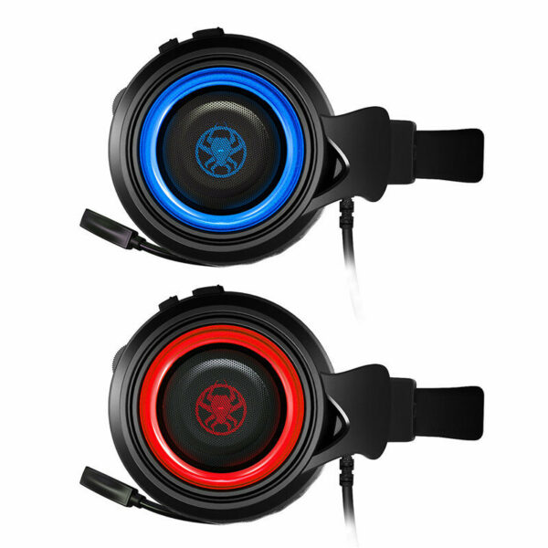 PLEXTONE G600 Gaming Wired Dynamic Headphone+GameDAC Amplifier Stereo Bass LED With Retractable Mic