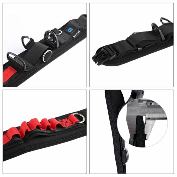 PULUZ Multifunction Camera Strap Photography Waist Belt Climbing Riding Travel Backpack Nylon Belt PU234