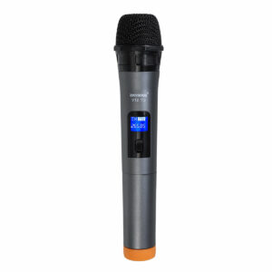 Professional UHF Wireless Microphone Handheld Mic System Karaoke With Receiver and Display Screen