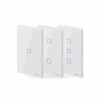 SONOFF® T0 EU/US/UK AC 100-240V 1/2/3 Gang TX Series WIFI Wall Switch Smart Wall Touch Light Switch For Smart Home Work With Alexa Google Home