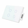 Somgoms Tuya 4Gang 1/2 Way US WiFi ZB Smart Lights Wall Touch Switch APP Voice Remote Control Wireless Lamp Smart Home Switch