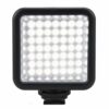 W49 6000K Mini Photography Video Light Dimmable Camcorder Video Lighting Mini Interlock Camera LED Panel Light for Canon for Nikon for Sony A7 DSLR