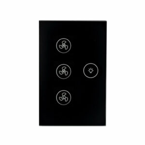 WF-FI01 Tuya Smart Wifi Fan Light Switch US Standard Ceiling Fan Speed Control Phone App Remote Control Switch Works with Amazon Alexa Google Home