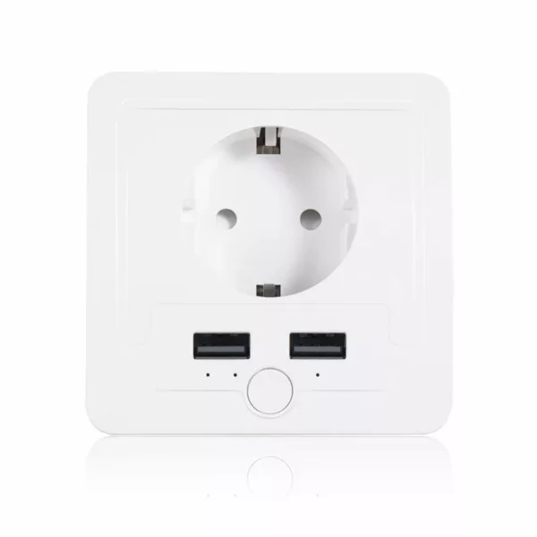 Xenon WiFi Smart Wall Socket European Electric Outlet Wireless Remote Control EU Plug Compatible With Amazon Alexa Google Assitant IFTTT