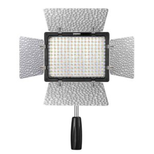 Yongnuo YN160 III LED Adjustable Luminance Photography Video Light Bi-color Temperature 3200K 5500K