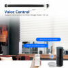 ZEMISMART M28EGB Tuya Wifi Curtain Motor Remote Control Automatic Electric APP Voice Control Roller Blinds Shutter Motor