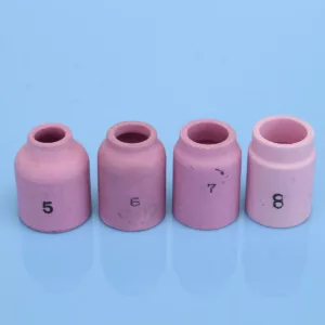 15Pcs TIG Welding Torch Porcelain Nozzles Stubby Gas Lens Kit For WP-17/18/26