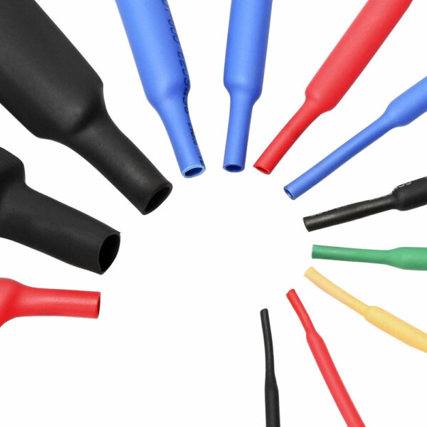 328Pcs Heat Shrink Tube Sleeving Wrap Wire Car Electrical Cable Tube kits Polyolefin 8 Sizes Mixed Color 2:1