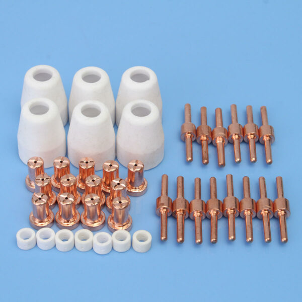 40PCS Consumables For Plasma Cutter 40D CUT40 Welding Machine