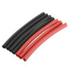 42pcs 2:1 Polyolefin H-type Heat Shrink Tube Sleeving Black Red