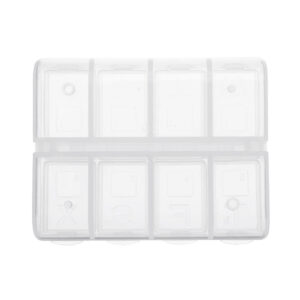 8 Slots Plastic Parts Storage Box Asjustable Case Home Organizer Screws Box