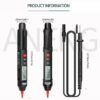 ANENG A3007 Digital Multimeter Auto Intelligent Sensor Pen Tester 6000 Counts Non-contact Voltage Meter Multimeter