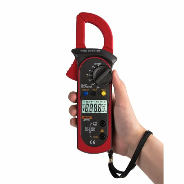 ANENG ST201 Digital Multimeter Clamp Ammeter Transistor Tester Capacitor Tester Power Test Automotive Voltage Tester