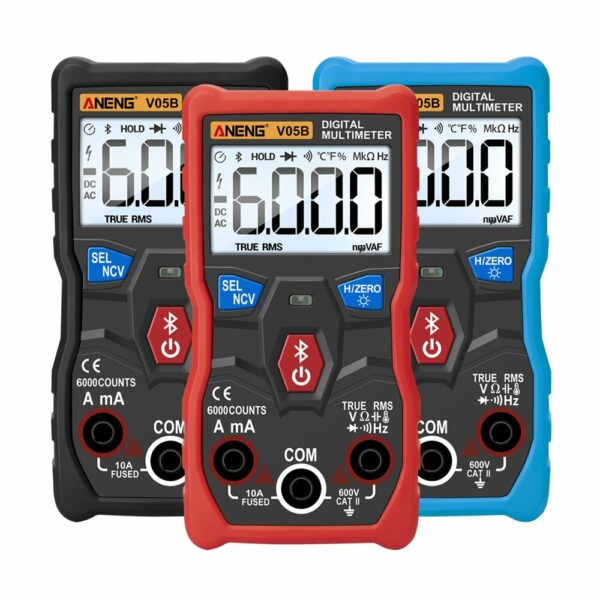 ANENG V05B Digital True RMS bluetooth 6000 Counts Professional Analog Multimeter AC/DC Currents Voltage Mini Testers Multimetro