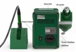 BEST Two-in-One Digital Hot Air Gun Repair Table 898d + Constant Temperature Lead-free Maintenance Equipment Soldering Iron Disassembly Table