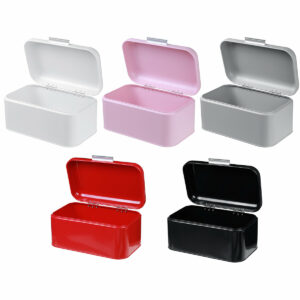 Bread Box Retro Metal Bin Kitchen Container Cake Storage Box Food Storage