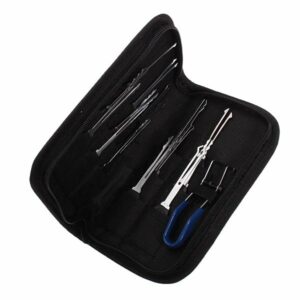 DANIU 16pcs Set Deft Hand Lock Pick Tools Lock Opener