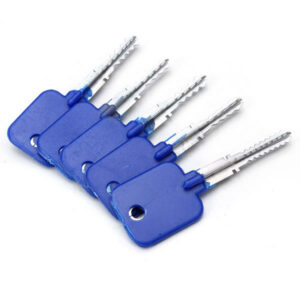 DANIU 5pcs Lock Repairing Tools Locksmith Try-Out Keys Set for Cross Lock