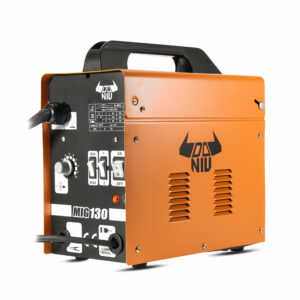 DANIU MIG-130 AC230V 50-120A AC Flux Core Wire Automatic Feed Welder Welding Machine  Inverter MIG ARC Gas Gasless Welder Machine with Free Accessrioes