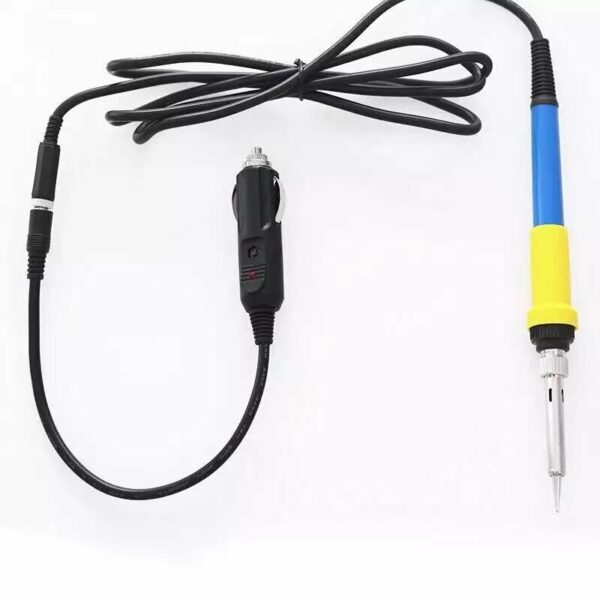 DC 12V Portable Low Voltage Iron Soldering Iron Car Battery 60W Welding Repair Tools Easy To Operation