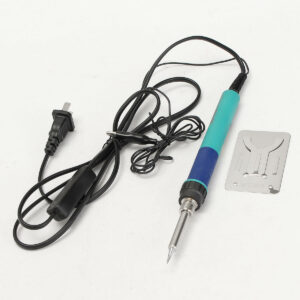 Digital 220V 60W  Adjustable Temperature 80-450°C LCD Display Soldering Iron