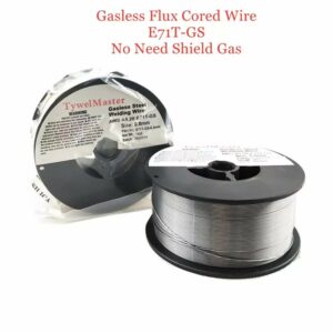 E71T-GS Cored Gasless Flux Welding Wire no Gaas or MIG Welding Wire ER70S-6 0.6 / 0.8 / 0.9mm 1kg Steel Welding Material