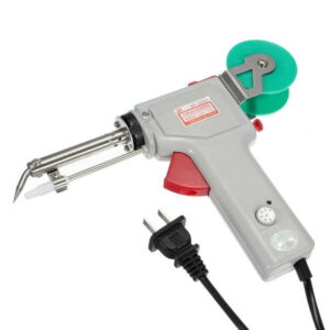 GJ MT-942C 220V 60W Temperature Adjustable Single Automatic Send Tin Electric Heating Soldering Iron Gun