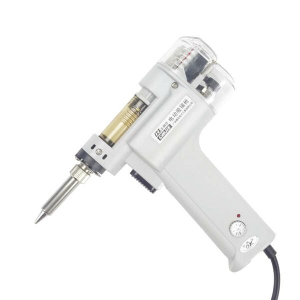 GJ S-998P 220V 100W Electric Vacuum Double-Pump Solder Sucker Desoldering Gun Soldering Iron