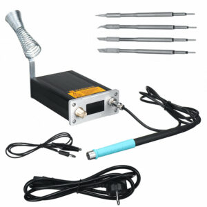 Handskit T245 Soldering Station PK T12 Solder Rework Station Soldering with 4 Tip 2.5s Heat Portable Welding Tools