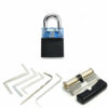 Locksmith Supplies Tension Wrench Tool Practice Lock Pick Set Combination Padlock Broken Key Hand Tools Hardware