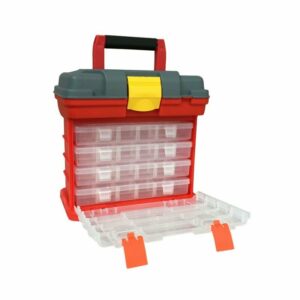 Multifunction 4 Layers Plastic Box Large Fishing Box Screw Parts Storage Box Storage Fishing Lures Box Accessories Tool Box