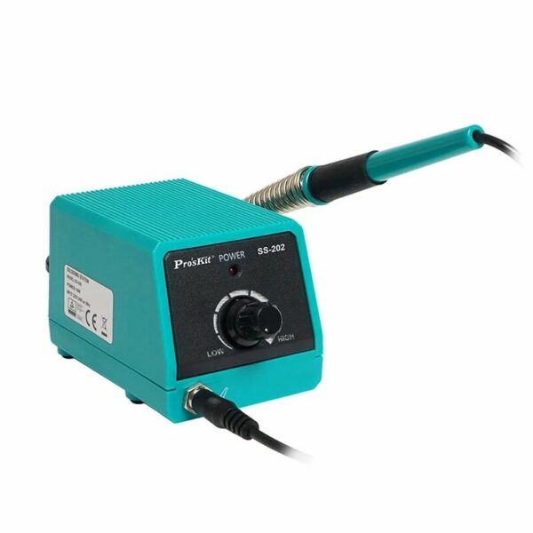 Pro'kit SS-202G Mini Digital Display Soldering Station with Slim Tips Light for Precise SMD Soldering/Desoldering Work