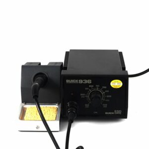 QUICK 936 110V/220V Soldering Rework Station Constant Temperature Anti-Static 60w Soldering Iron ESD Safe Welding Station