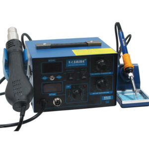 Saike 952D 2 in 1 220V Soldering Station 700W Hot Air Soldering Station Soldering Iron SMD Rework for Welding