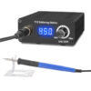 T12 LED Soldering Station 8S Quick Heating Electronic Welding Iron 200-450℃ 100-240V with 9501 Handle