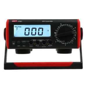 UNI-T UT801 LCD Display Desktop Digital Multimeter with AC/DC Current Voltage Tester