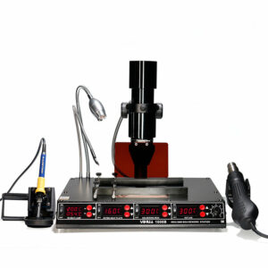 YIHUA 1000B 110V/220V 4 in 1 Infrared Bga Rework Station SMD Hot Air Spear+75W Soldering Irons+540W Preheating Station