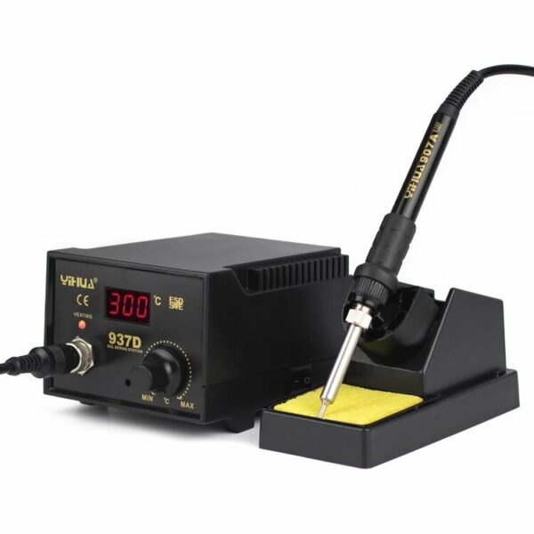 YIHUA 937D 220V/110V Temperature Control ESD Digital Soldering Station Rework Station