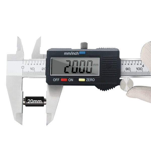 0-100mm 0.01mm Electric Stainless Steel Digital Vernier Dial Caliper Gauge Micro Meter