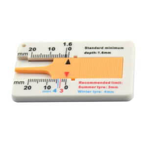 0-20mm Auto Car Tyre Tread Depthometer Depth Indicator Gauge Gage Motorcycle Trailer Van Wheel Measure Tool Measrement Supplies