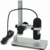 1000X 8 LEDs USB Digital Continuous Zoom Microscope Magnifier with Adjustable Aluminium Alloy Stand