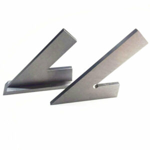 100*70mm 120*80mm 150*100 200*130mm 45 Degree Square Ruler Angle Gauge with Wide Base Steel 45° Industrial Try Machinist Square with Base