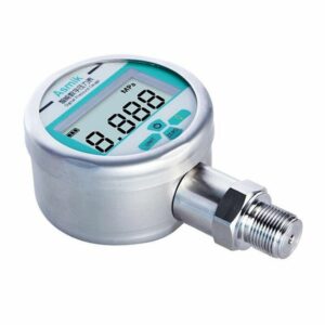 '-100kpa-100kpa/0-1.6Mpa/0-5Mpa Negative Digital Pressure Gauge Stainless Steel Precision Water Pressure Gauge Hydraulic Shockproof Vacuum Pressure Gauge