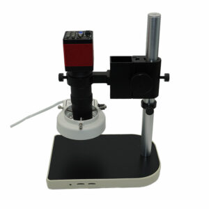 1080P 60F/S HD VGA Industrial Microscope Camera 130X C Mount Lens 56 LED Ring Light For Phone Chip Repair