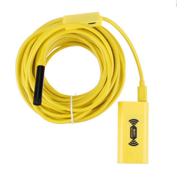 10m 8LED 1200P WiFi Borescope Inspection Camera Snake Tube for iPhone