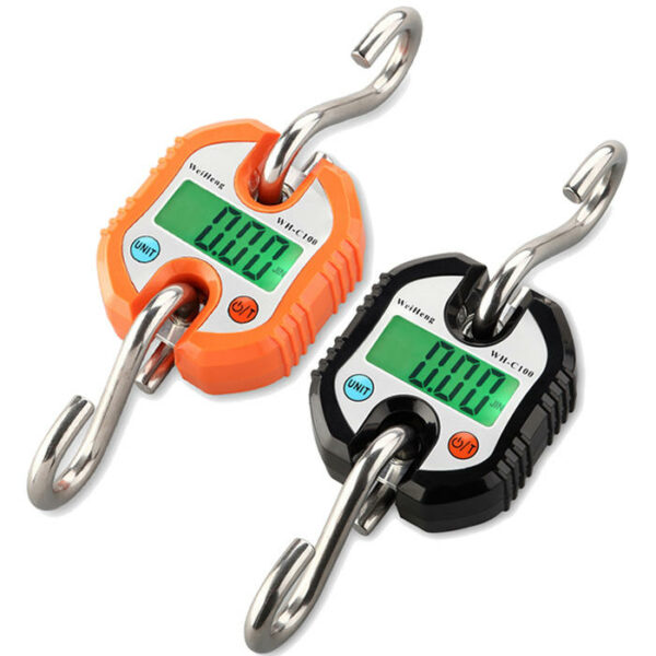 150kg 50g Durable Digital Hanging Hook Scale Crane Balance LED Backlight