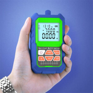 2 IN 1 Optical Power Meter  with RJ45 Optical Fiber Tester Self-Calibration Network Cable Tester