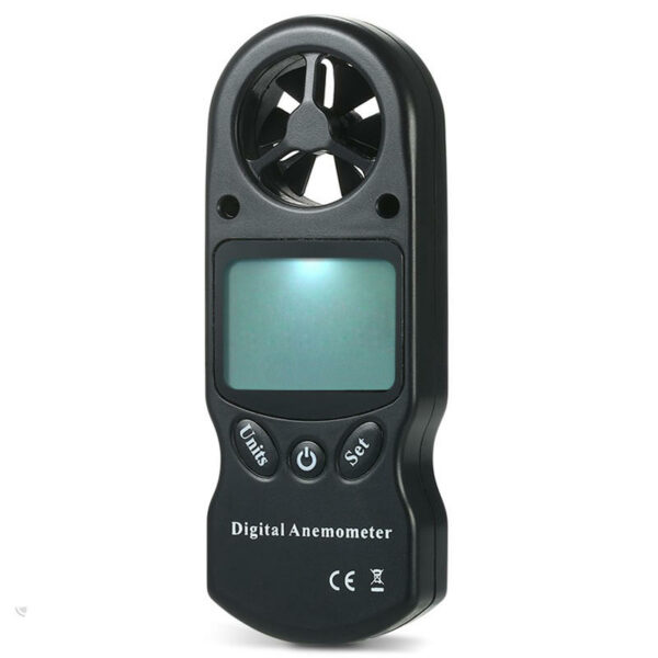 3 in 1 Handheld Digital Anemometer Wind Speed Meter Thermometer Hyprometer