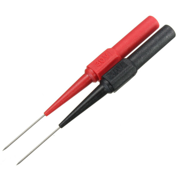 3pcs DANIU Insulation Piercing Needle Non-destructive Multimeter Test Probe Red/Black